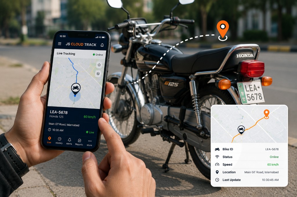 Bike Tracking Pakistan