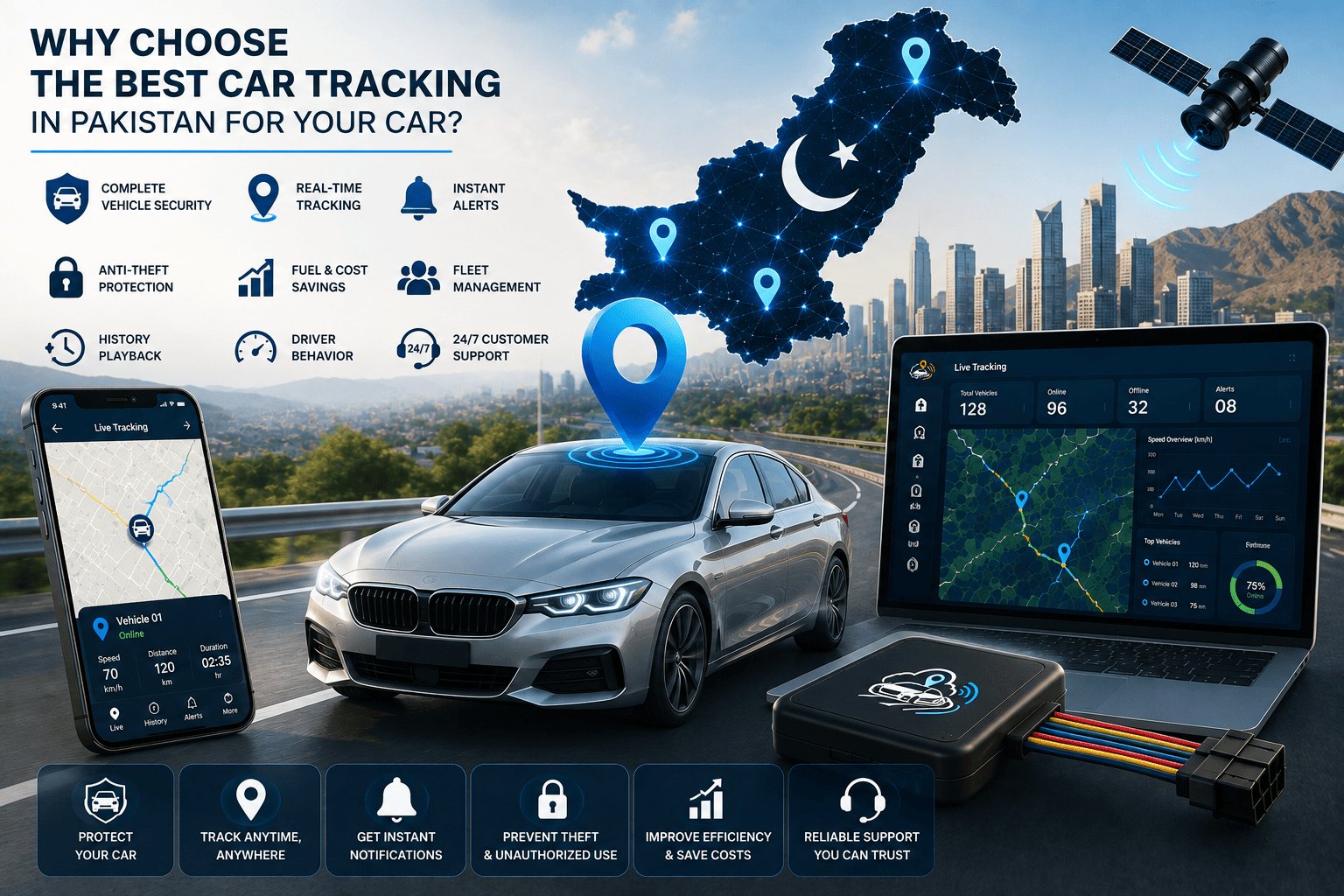Why Choose the Best Car Tracking in Pakistan for Your Car?